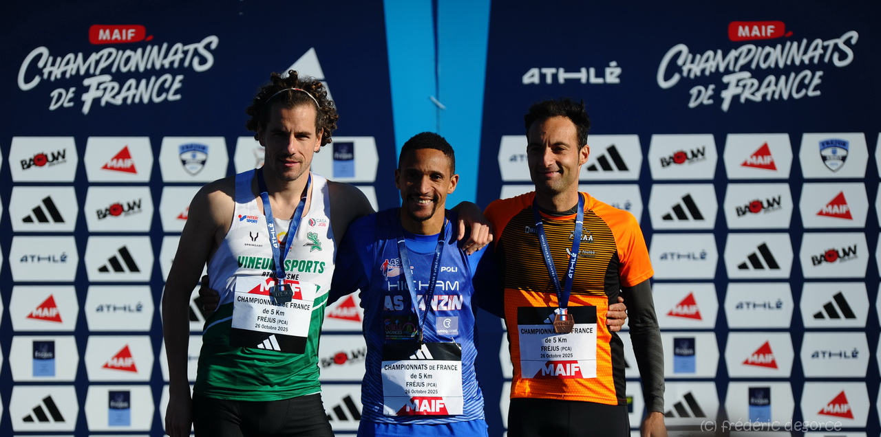 Championnats de France de 5km : Guillaume Lhomme vice-champion de France !