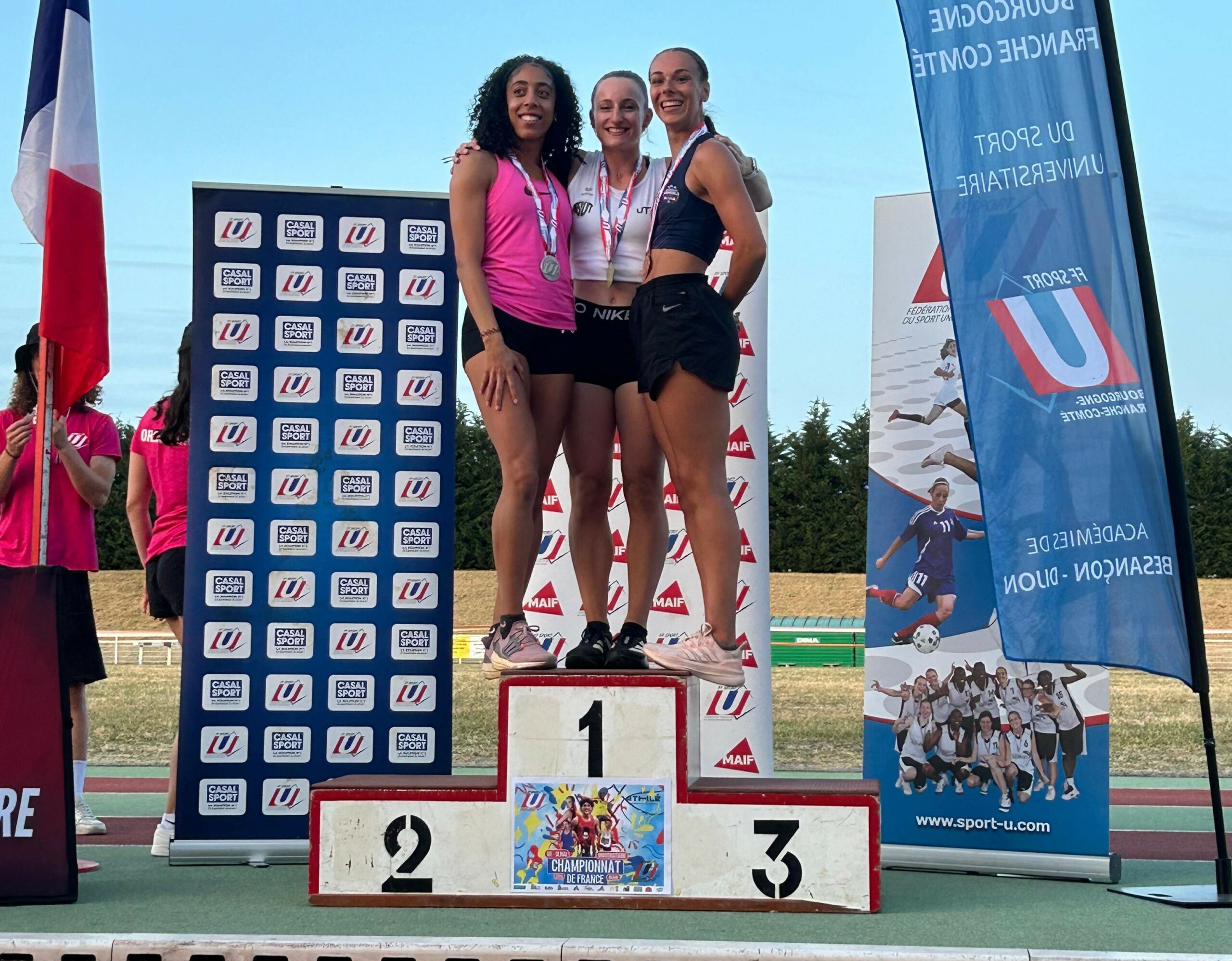 Camille Le Roux : De nouveau championne de France Universitaire